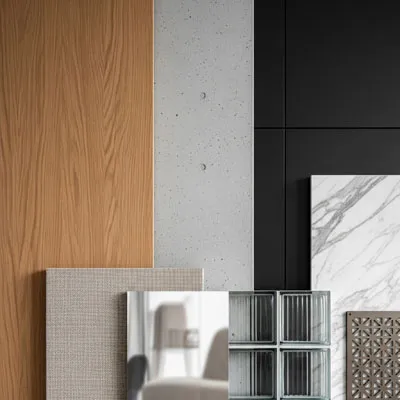 Architectural sample materials