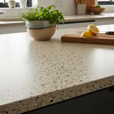Countertop finishes materials