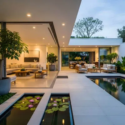 Landscape for a Residential house