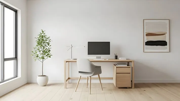 Minimalist home-office