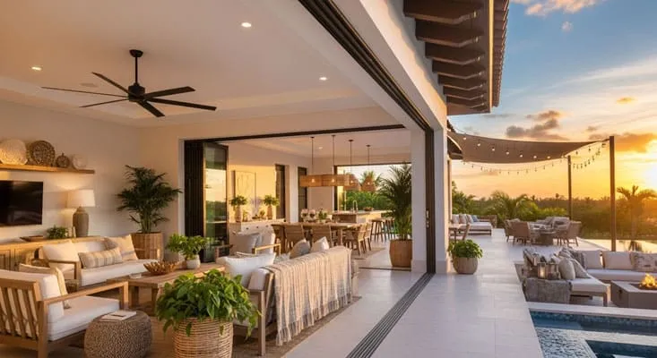 Indoor-Outdoor space environment