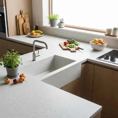 Quartz surface materials