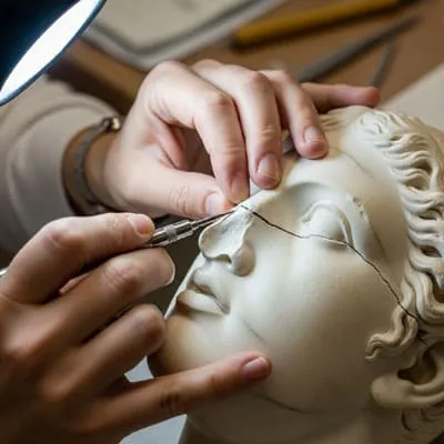 Sculpture restoration