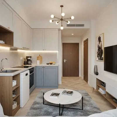 Single modern studio