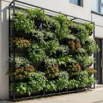 Vertical Garden Entrance