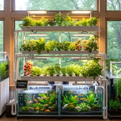Aquaponic shelve