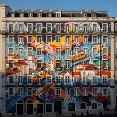 Building façade in Buenos Aires