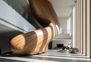Hall Entrae sculpture