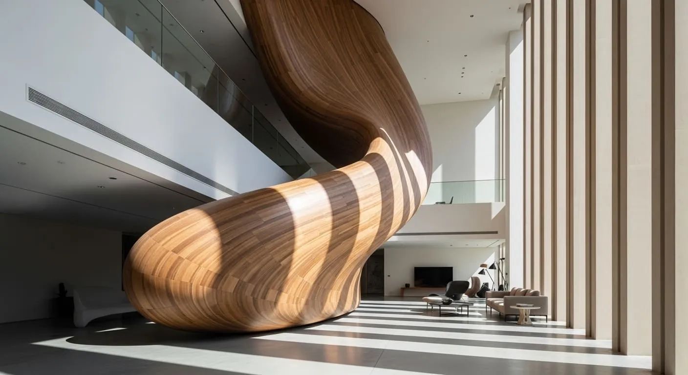 How to Use Sculpture as a Statement Piece in Interiors 1 Hall Entrae sculpture
