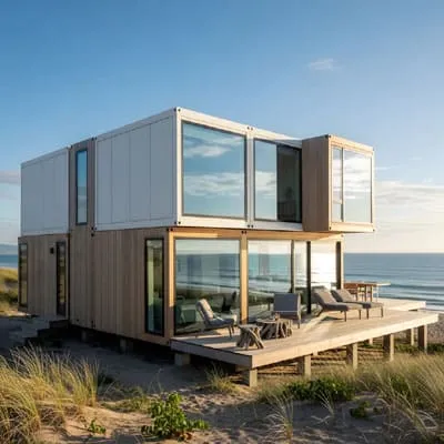 Modular beach house