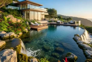 Natural pool project
