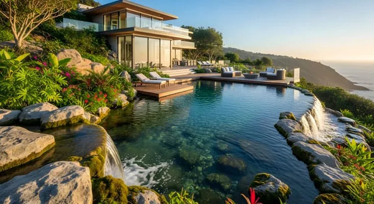 Natural pool project