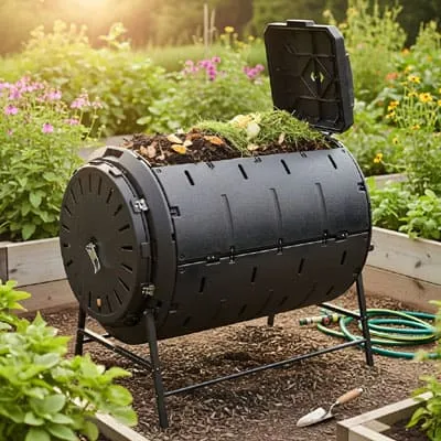 Barrel composting
