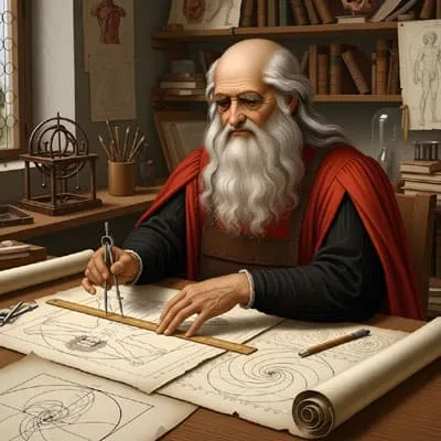 Da vinci drawing