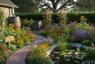 Eco- friendly garden