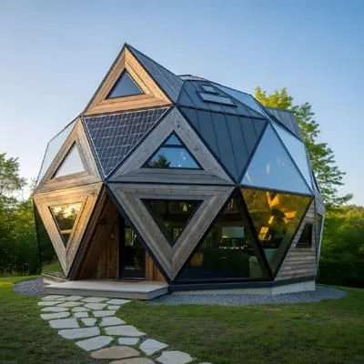 Geodesic wood