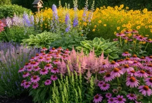 Blooming garden