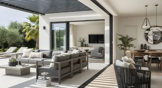 Modern living indoor- outdoor