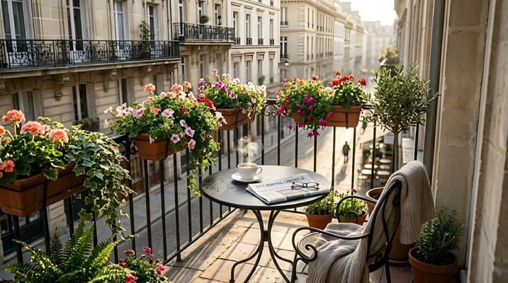 Apartment balcony