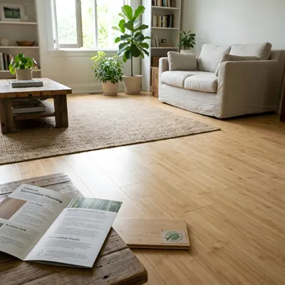Eco floor material