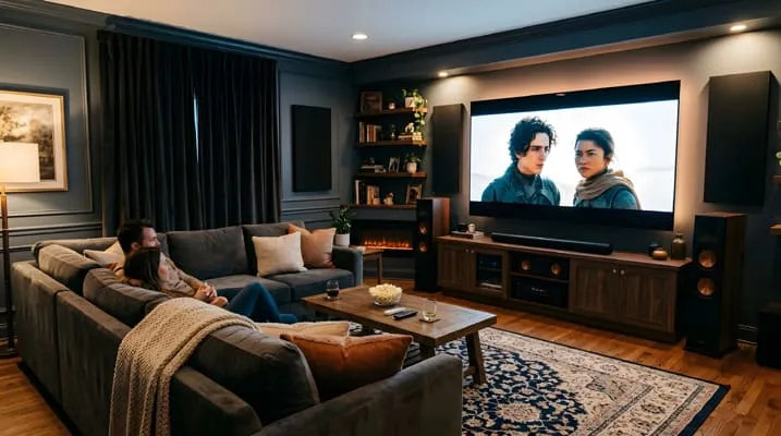 Living room audio