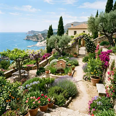 Mediterranean garden
