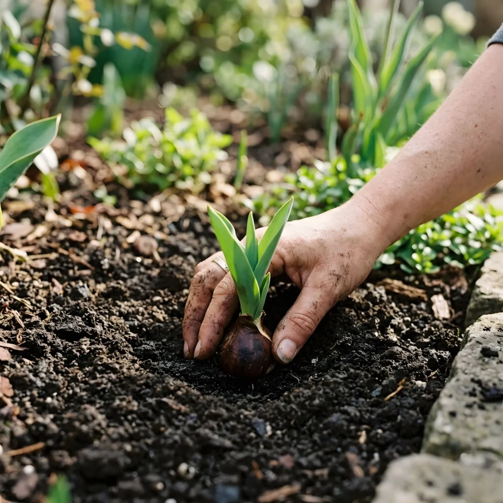 Planting bulb