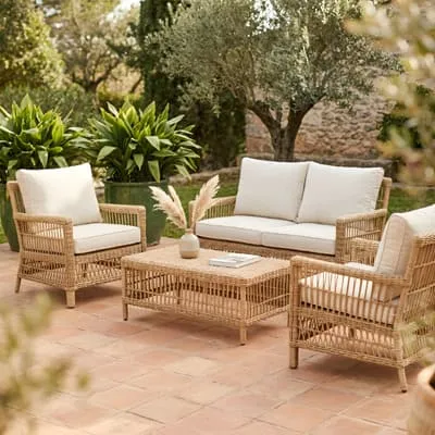 Rattan outdoor furniture