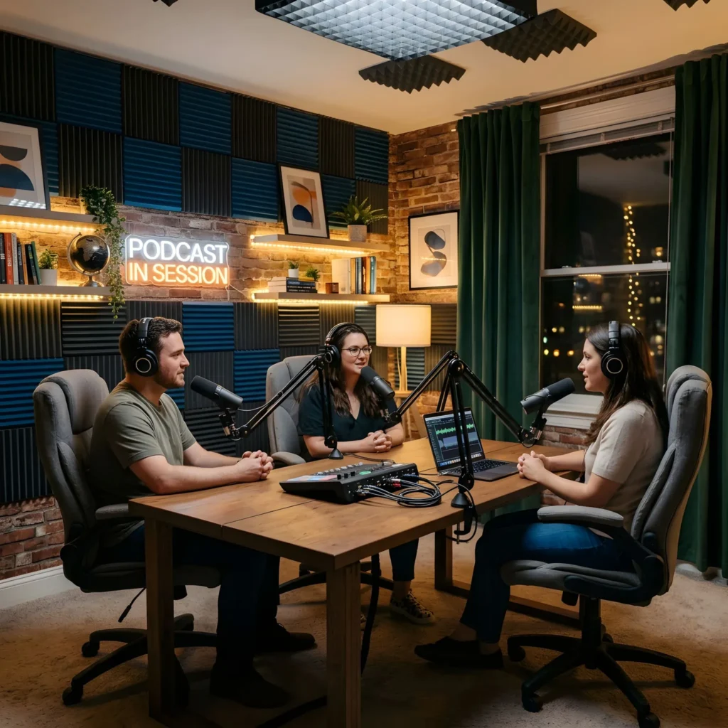 room for podcast