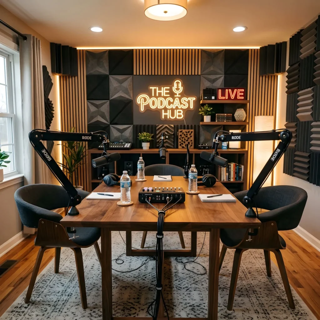 Room size for podcast