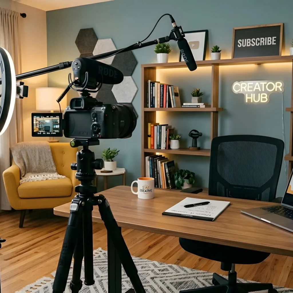 Room for video blog
