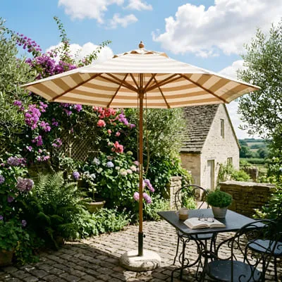 Umbrella outdoor space