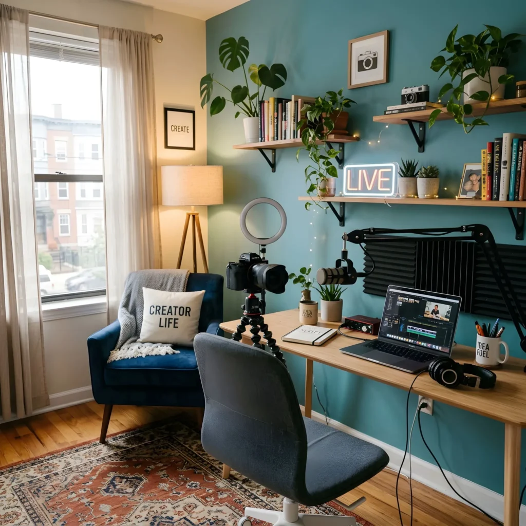 Video blog room