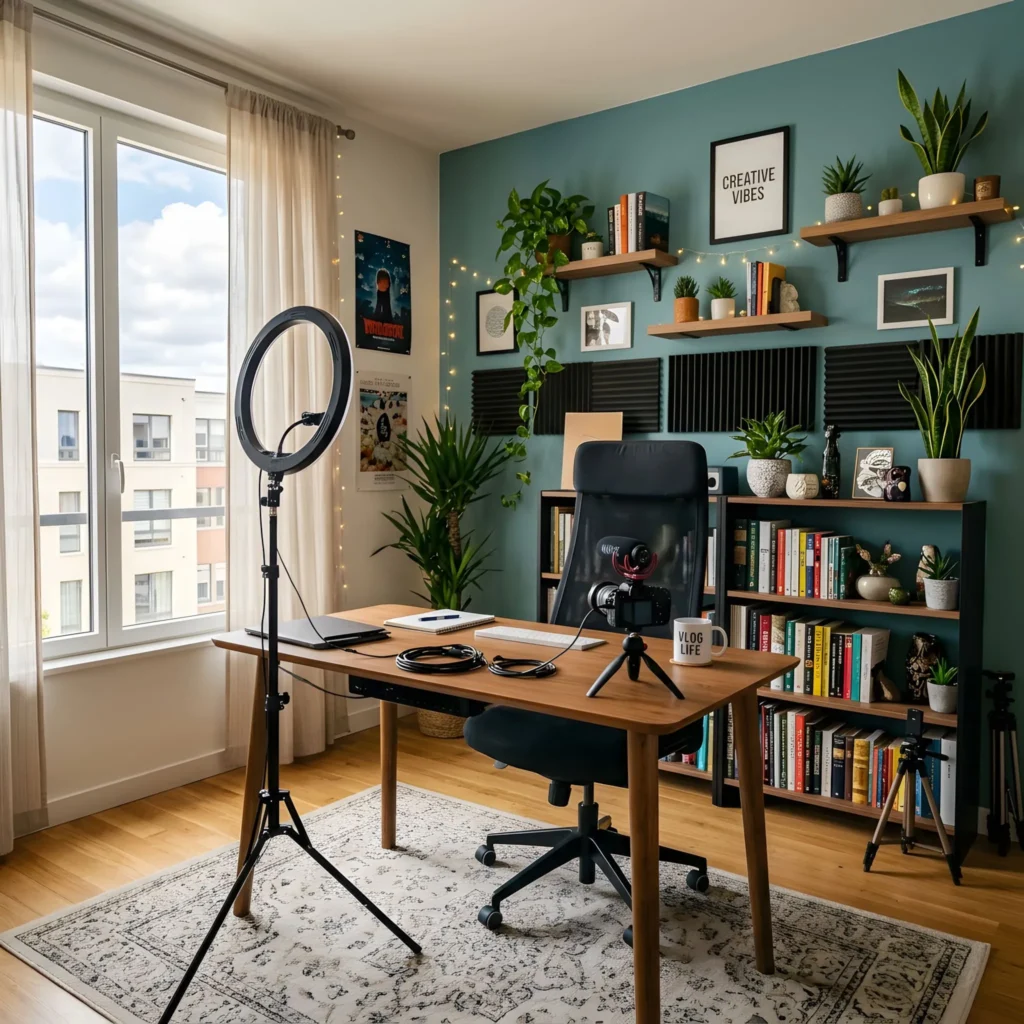 Video Blog room apartment