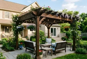 Beautiful pergola