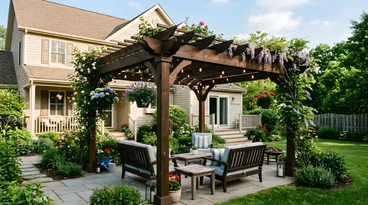 Beautiful pergola