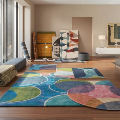 Contemporary rug