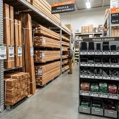 Pergola material