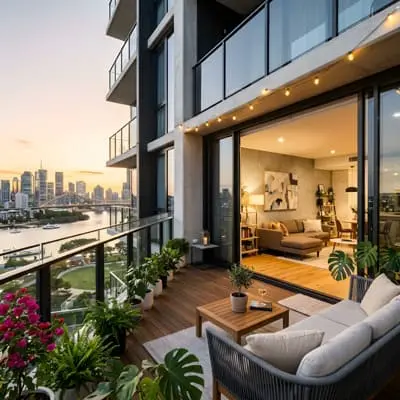 Designing Verandah That Extend Everyday Living Spaces 3 Balcony in a contemporary apartment