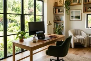 Beautiful home office