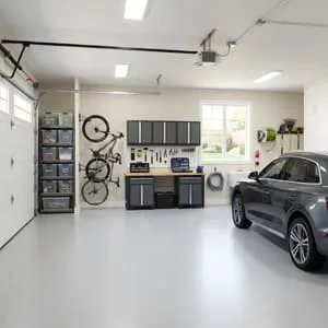 Clutter free garage