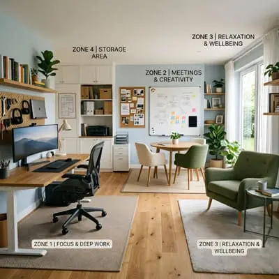 Home office plan