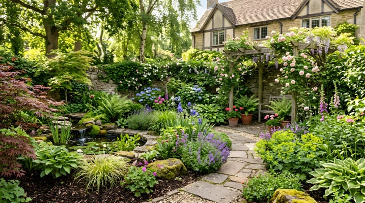 How Water Changes the Atmosphere of Outdoor Spaces 5 Microclimate in a residential garden