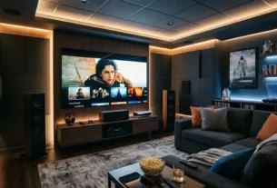 Modern media room