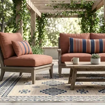 Designing Verandah That Extend Everyday Living Spaces 9 Outdoor furniture sofa and cushion