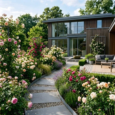 Why Rose Gardens Continue to Shape the Romantic Landscape 3 Rose garden