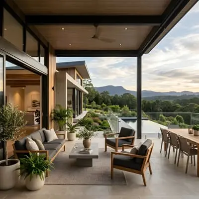 Designing Verandah That Extend Everyday Living Spaces 5 Verandah in a contemporary house
