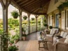 Verandah in a house