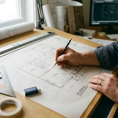The New Meaning of Luxury in Residential Living 4 Architectural drawing a residence