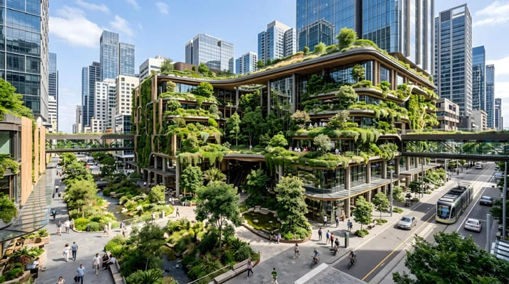 Modern Home Decor Trends That Will Last Beyond 2027 1 Biophilic design in cities
